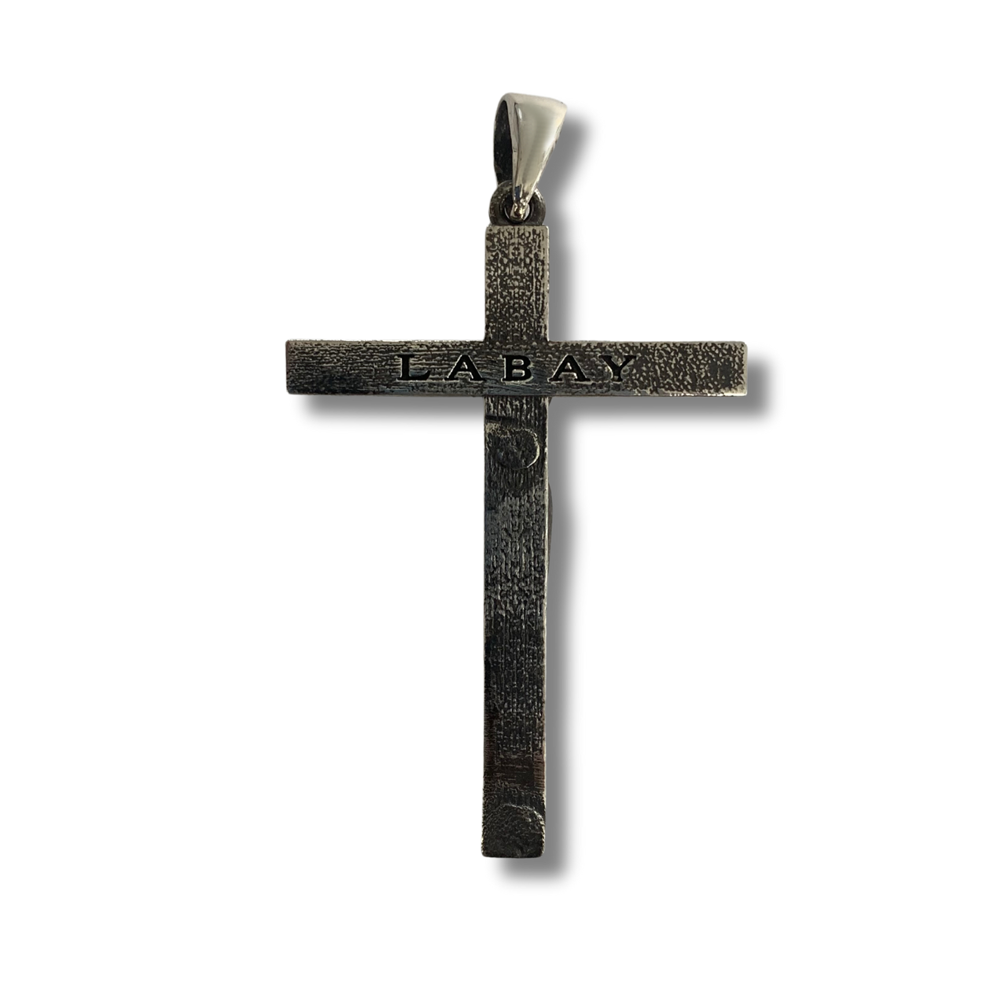 Sterling Silver Oxidized Crucifix