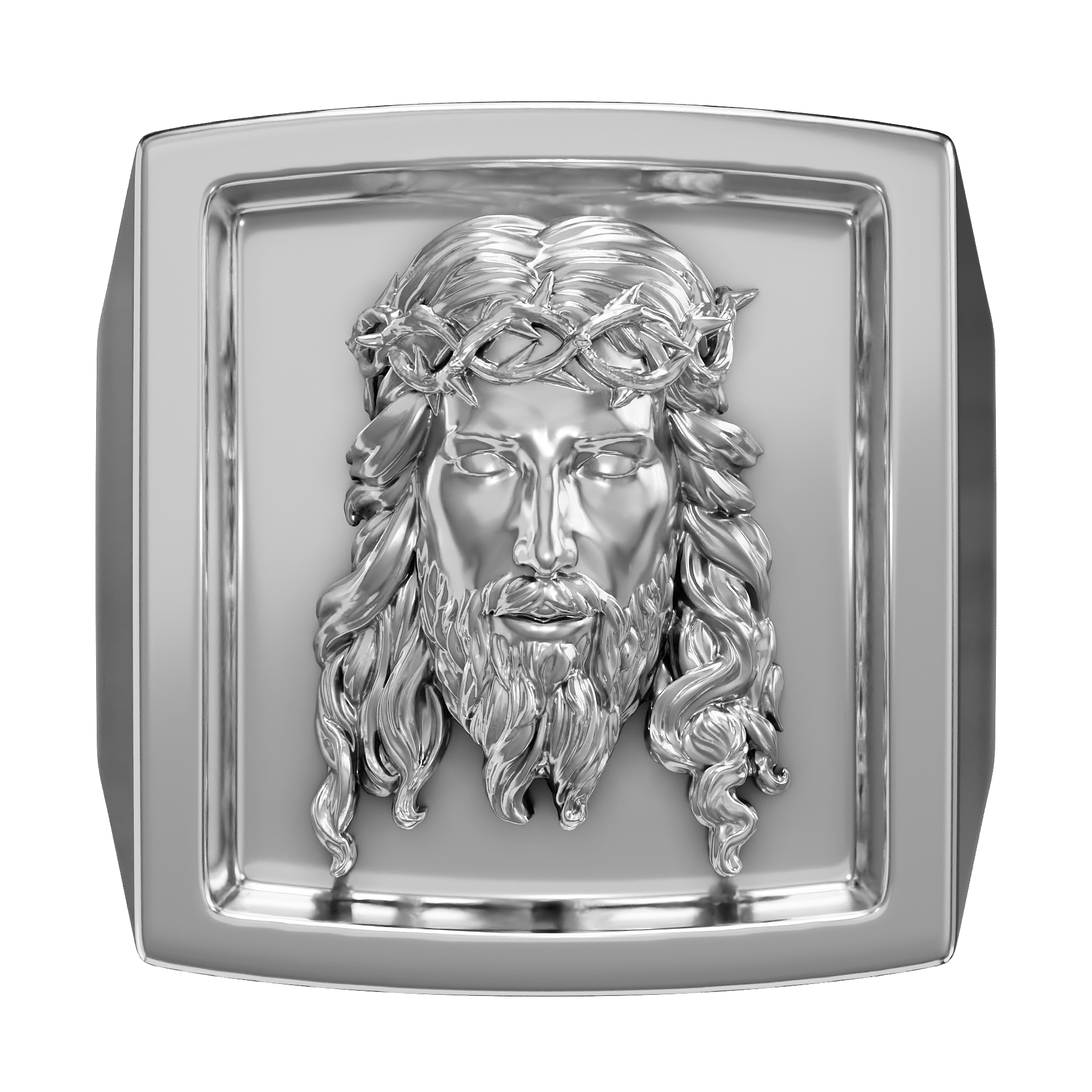 .925 Sterling Silver Jesus 2.0 Ring