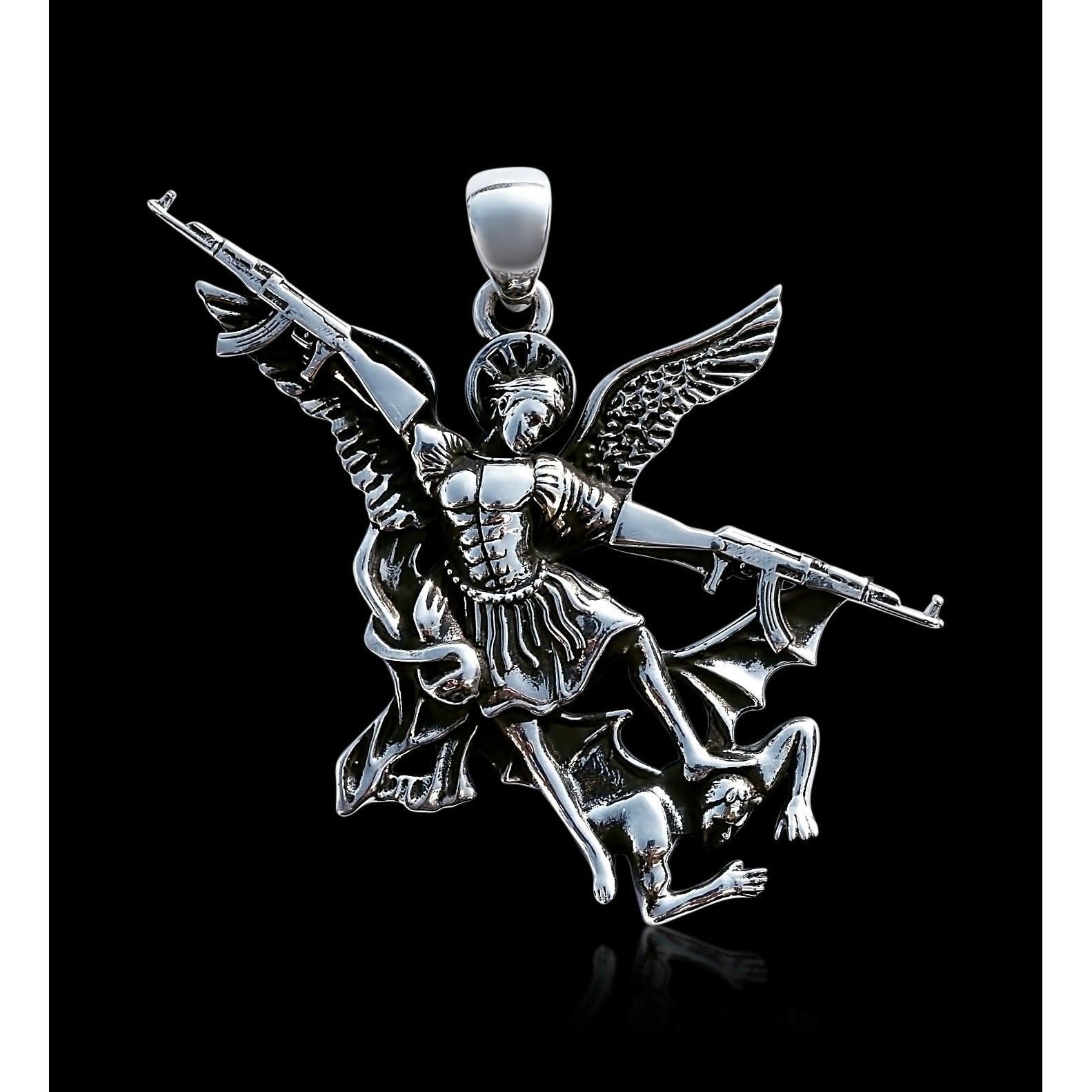 Sterling Silver XL AK Archangel Piece