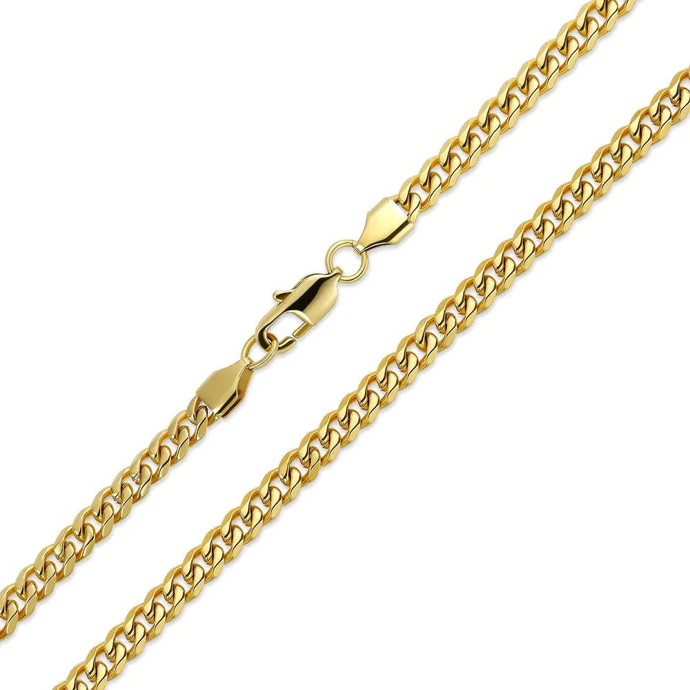 Gold Cuban Link Chain 5mm