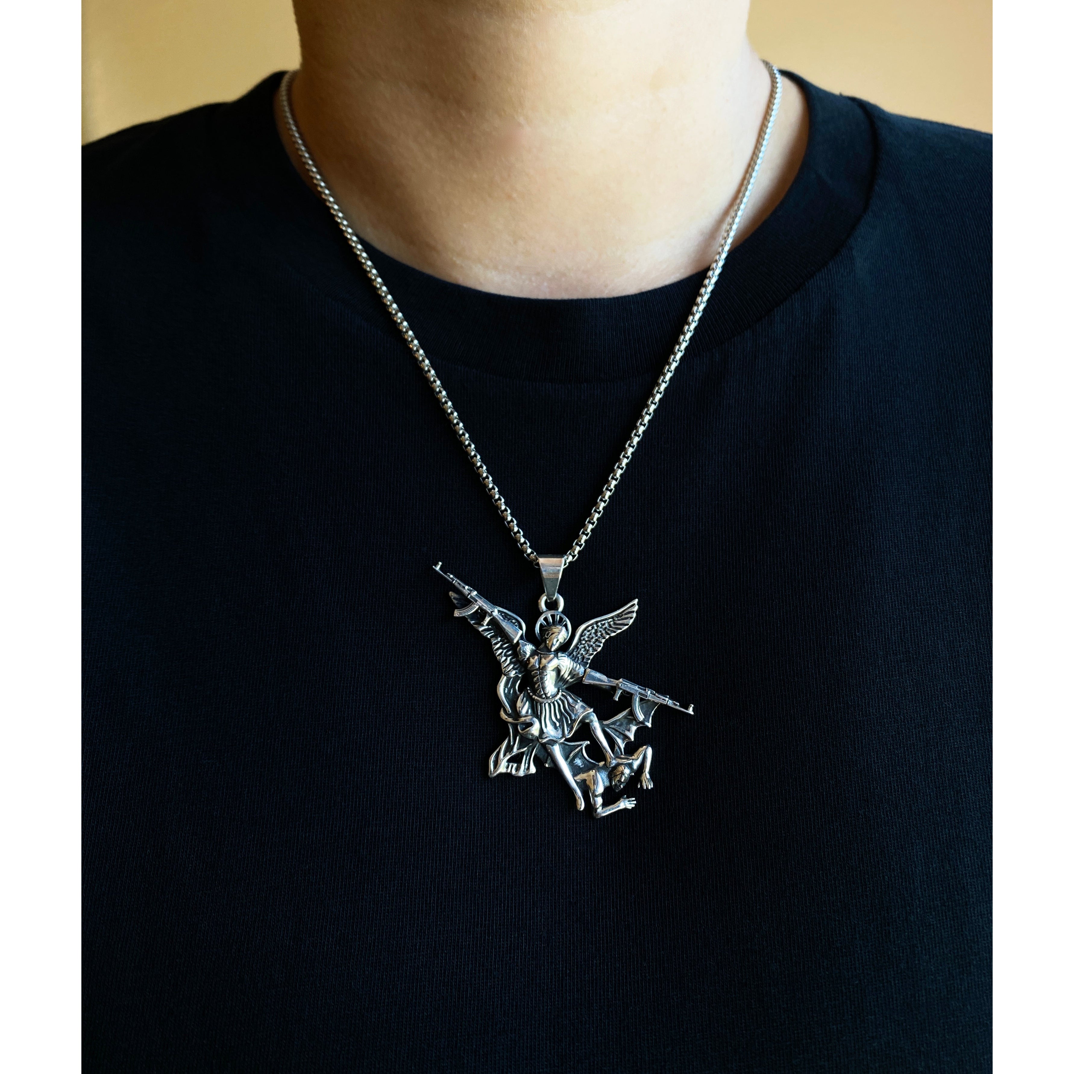 Sterling Silver XL AK Archangel Piece