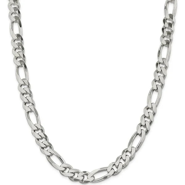 .925 Sterling Silver Figaro Chain