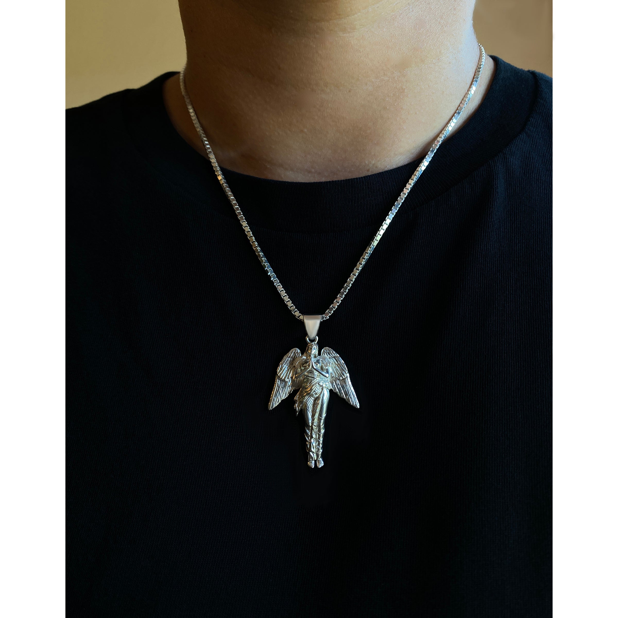 Sterling Silver Micro Angel Piece