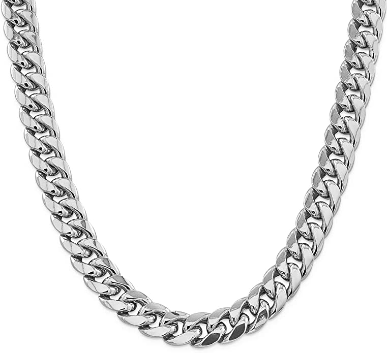 Sterling Silver Cuban Link Chain (4mm)